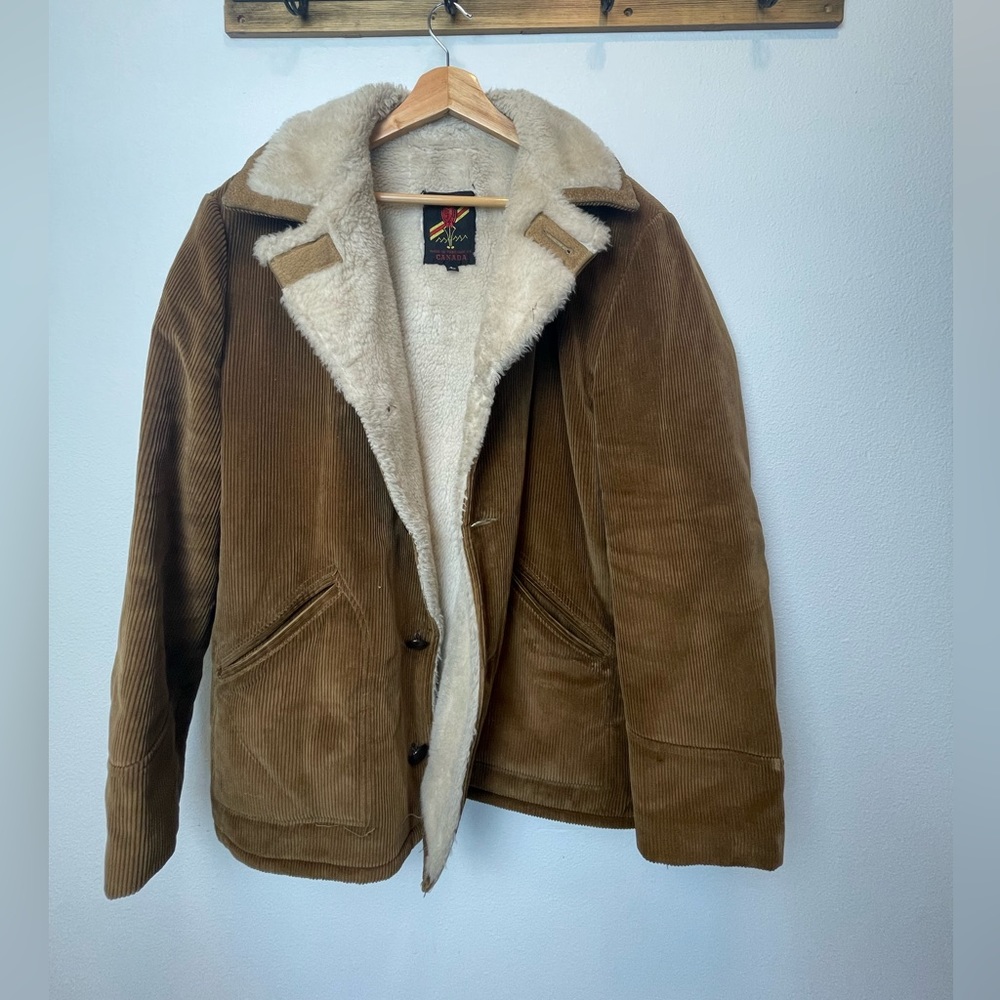 VINTAGE Corduroy Bomber Jacket | Heavyweight
